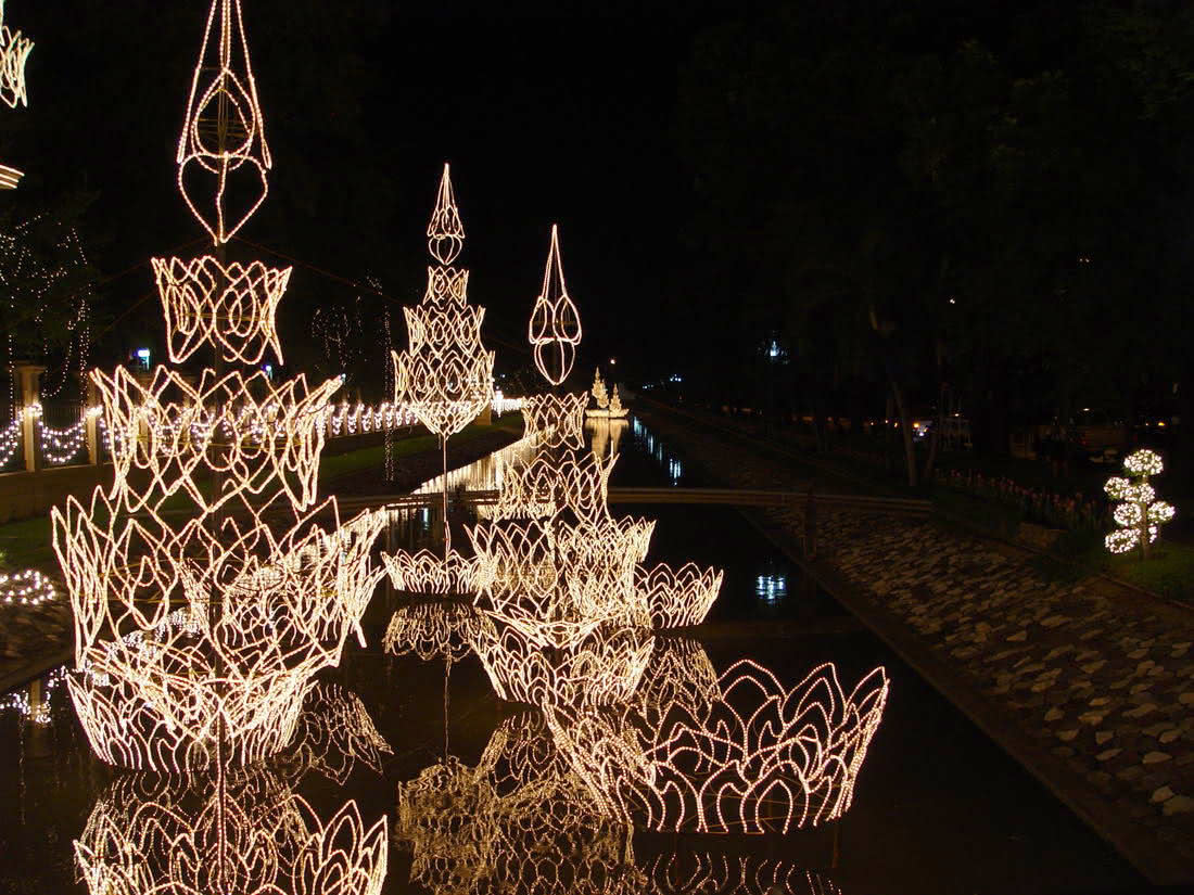 Thailand bei Nacht