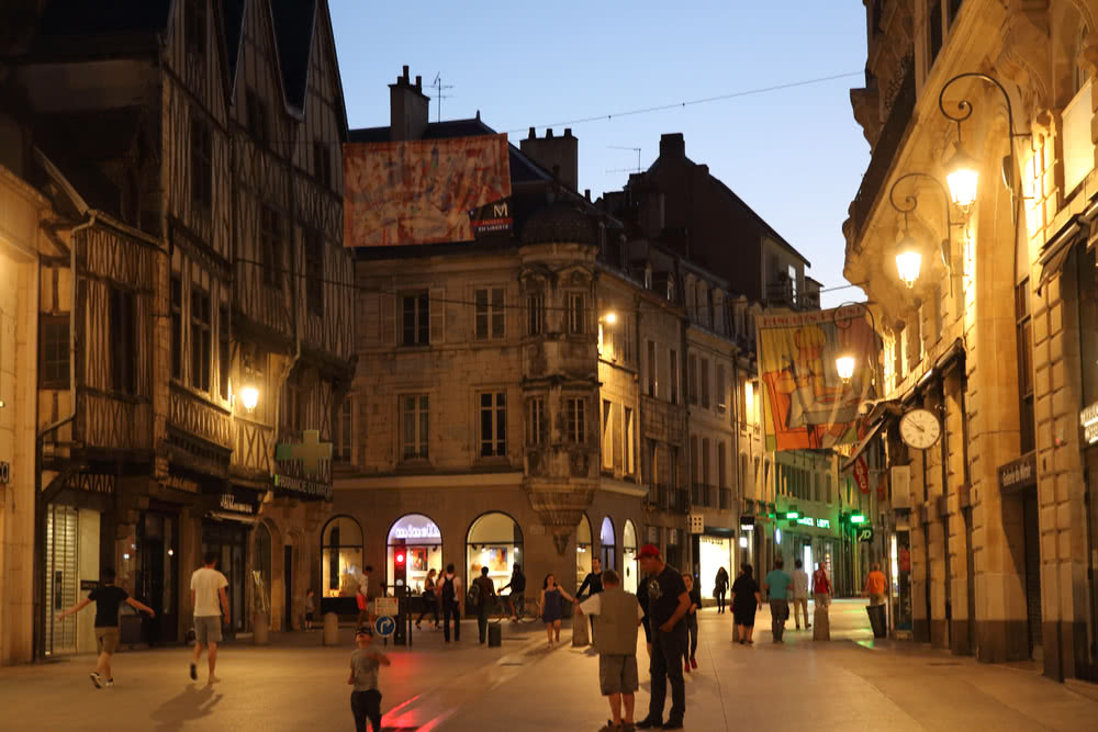Dijon, Fußgängerzone