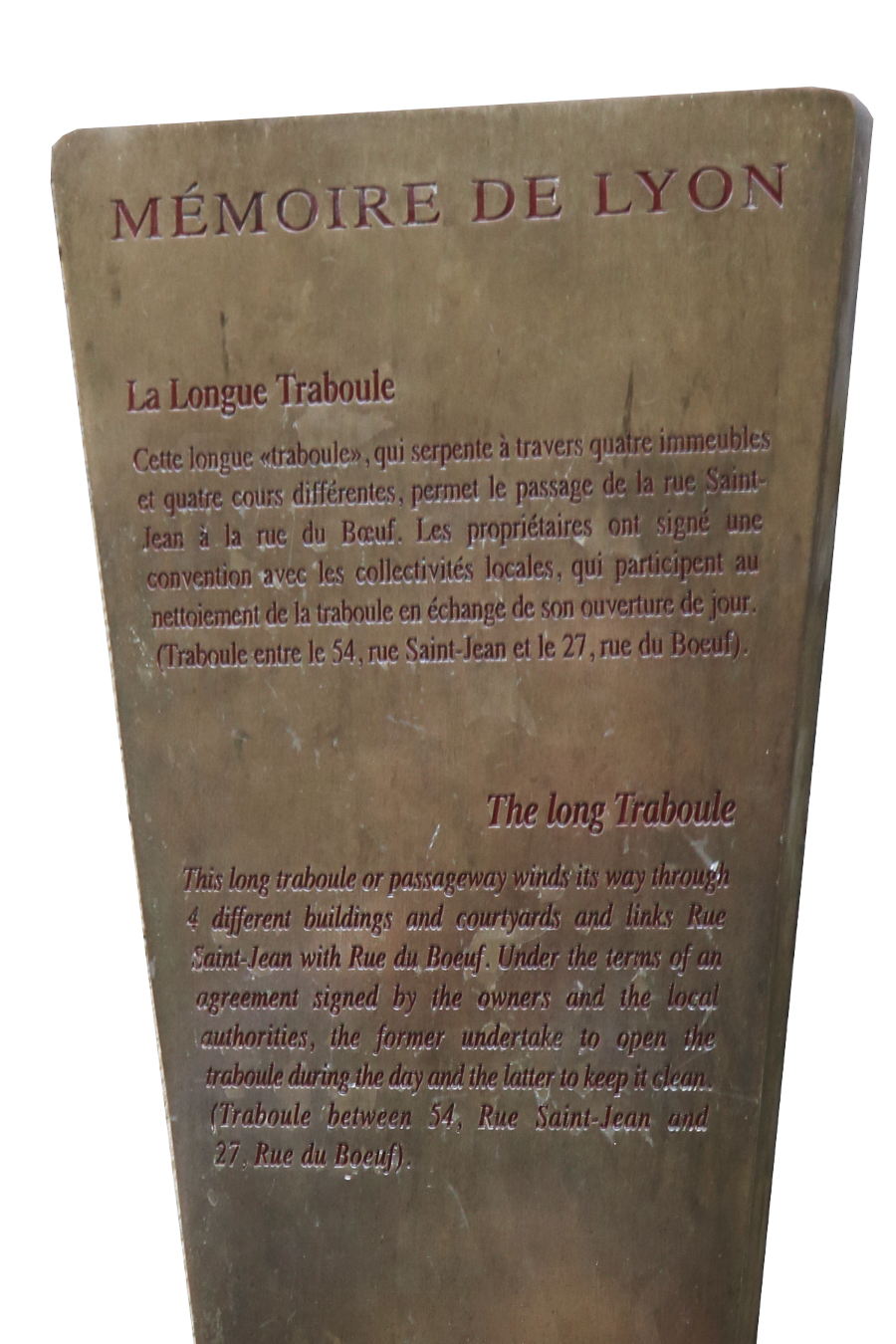 Lyon - History of the Traboules