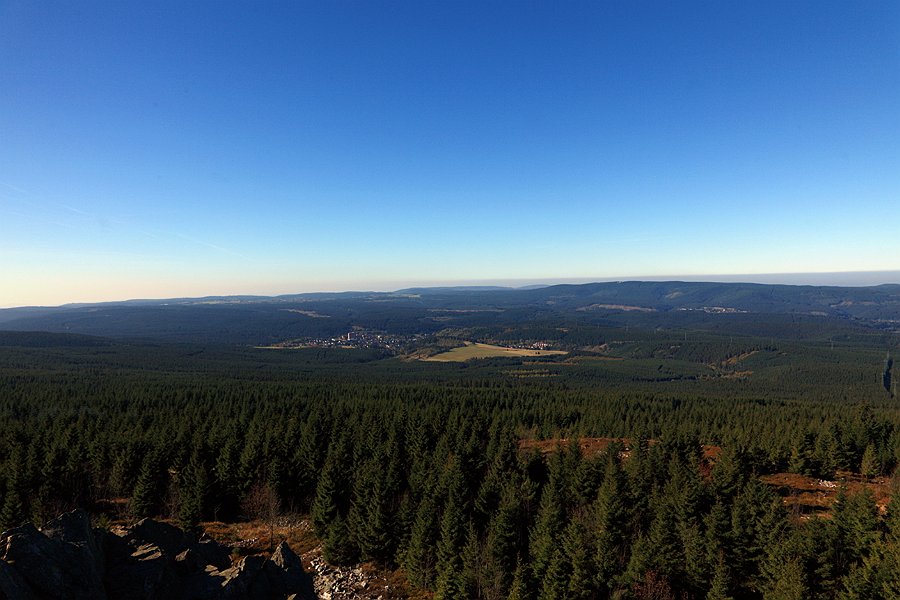 Blick über den Harz