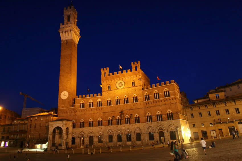 Siena, Rathaus, Piazza del campo