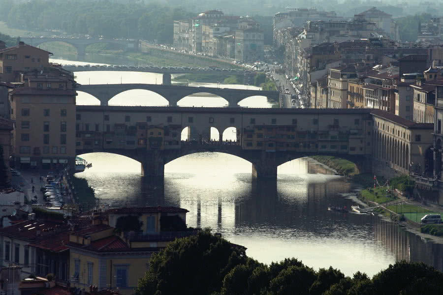 Florenz - Aussicht von der Piazzale Michelangelo 