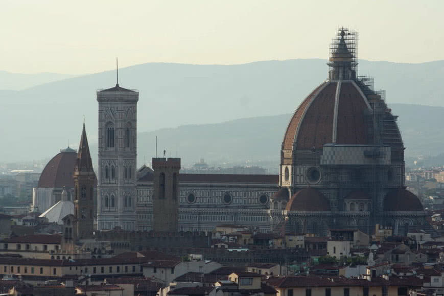 Florenz - Aussicht von der Piazzale Michelangelo 