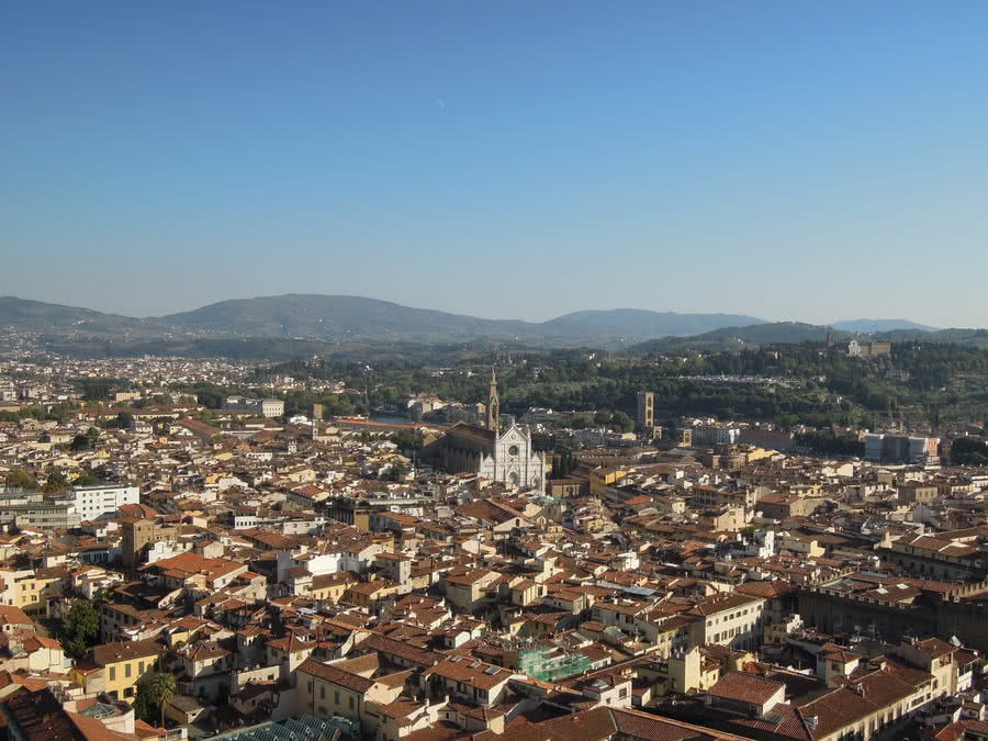 Florenz von oben - Gesehen von der Domkuppel aus