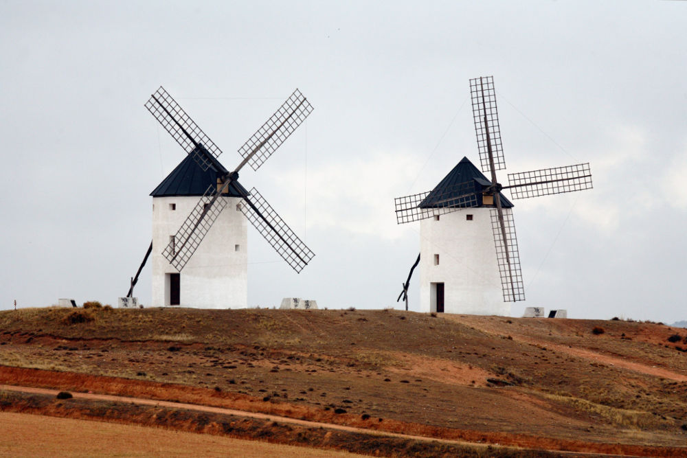 Windmühlen Spaniens in Tembleque