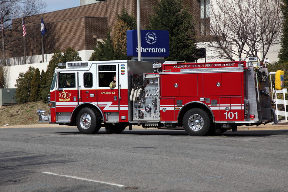 Feuerwehrauto in den USA